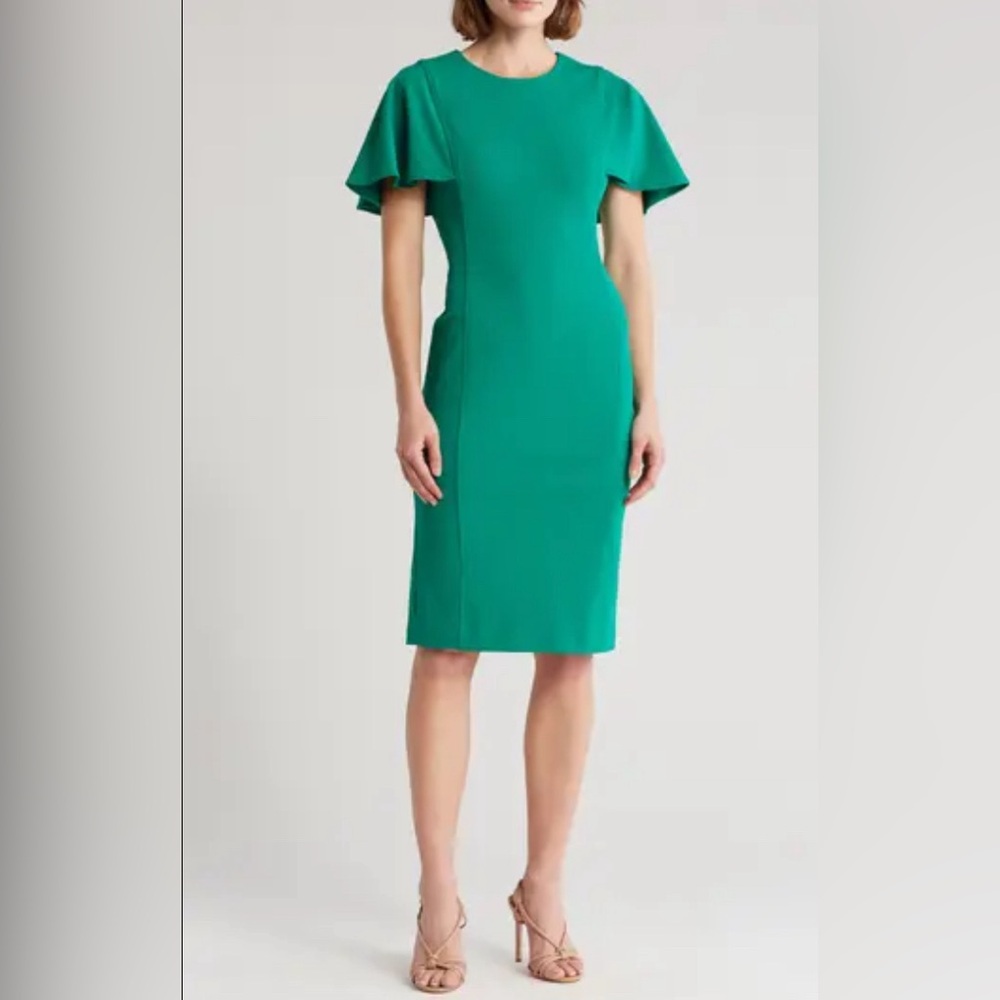 Calvin Klein Flutter Sleeve Dress - Like New